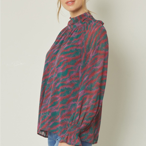 🌹🌹🌹ENTRO Tie in the back blouse🌹🌹🌹 - Picture 9 of 10